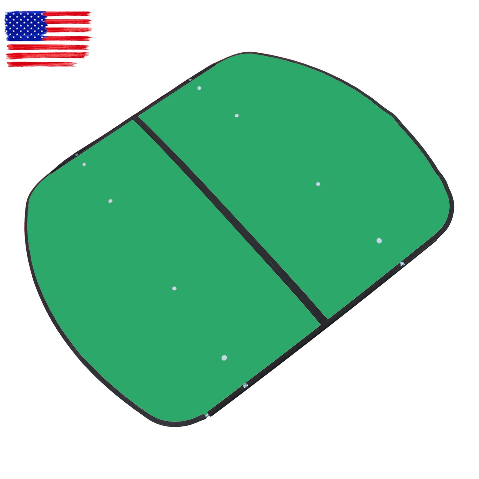 Tractor & Mowers Top Canopy 52″× 52″ For 2″ x 2″ or 2″ x 3″ Rops Umbrella Green