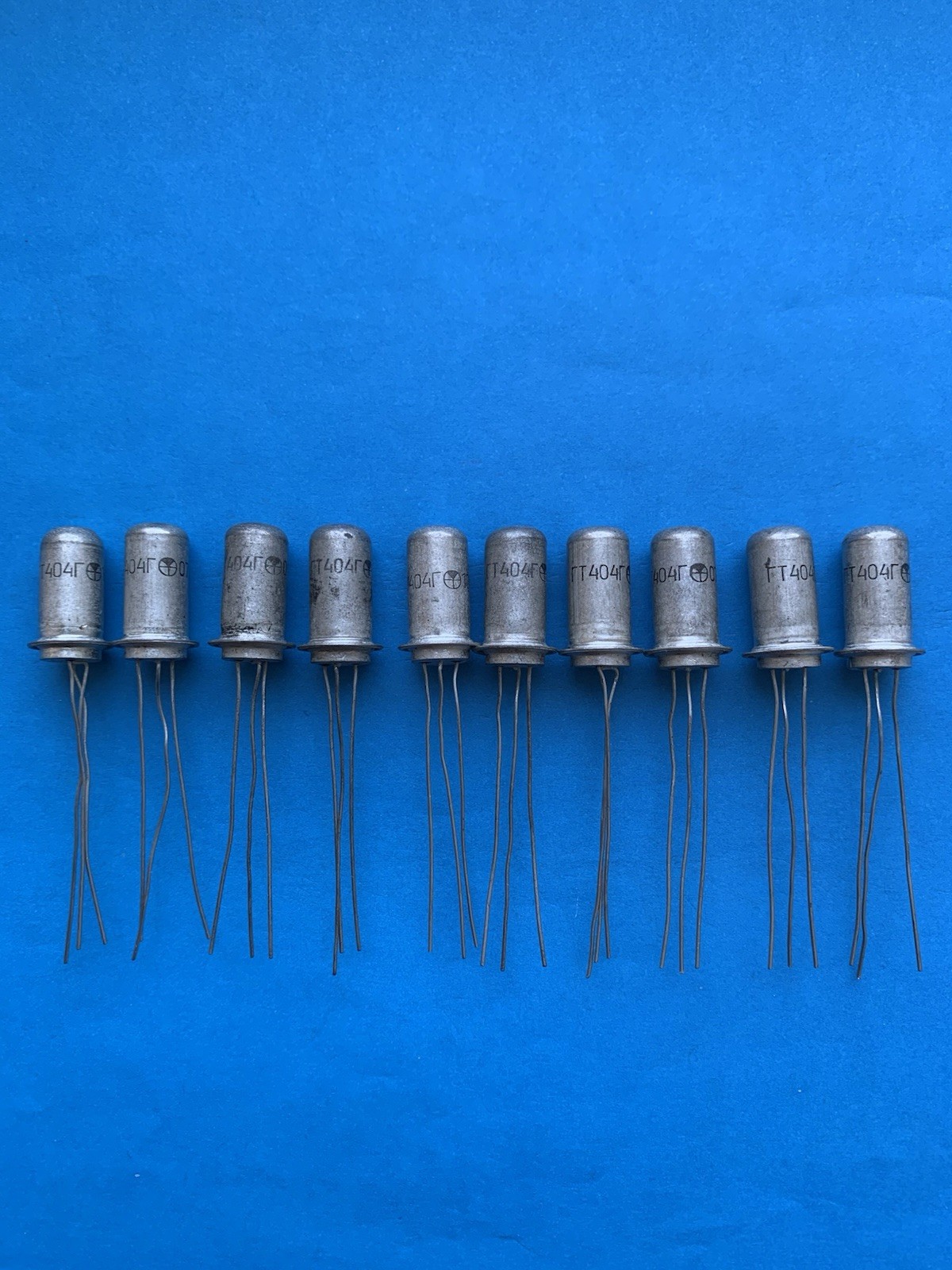 20pcs. GT404G (ГТ404Г) NPN Power Germanium Transistors 0.6W 0,5mA~AC181