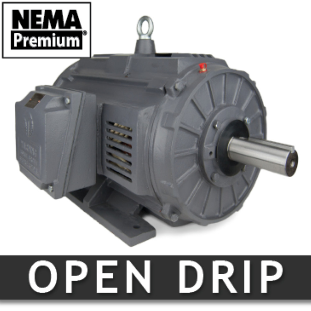 Techtop GR3-CI-OP-254T-4-BR-D-15 Motor 15 HP 1800 Rpm 3-PH 230/460 Volt 254T