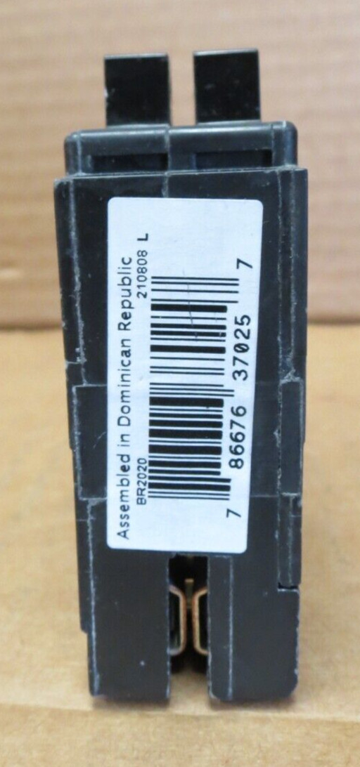 EATON BR2020 120/240V 2-POLE 20 AMP CIRCUIT BREAKER NEW
