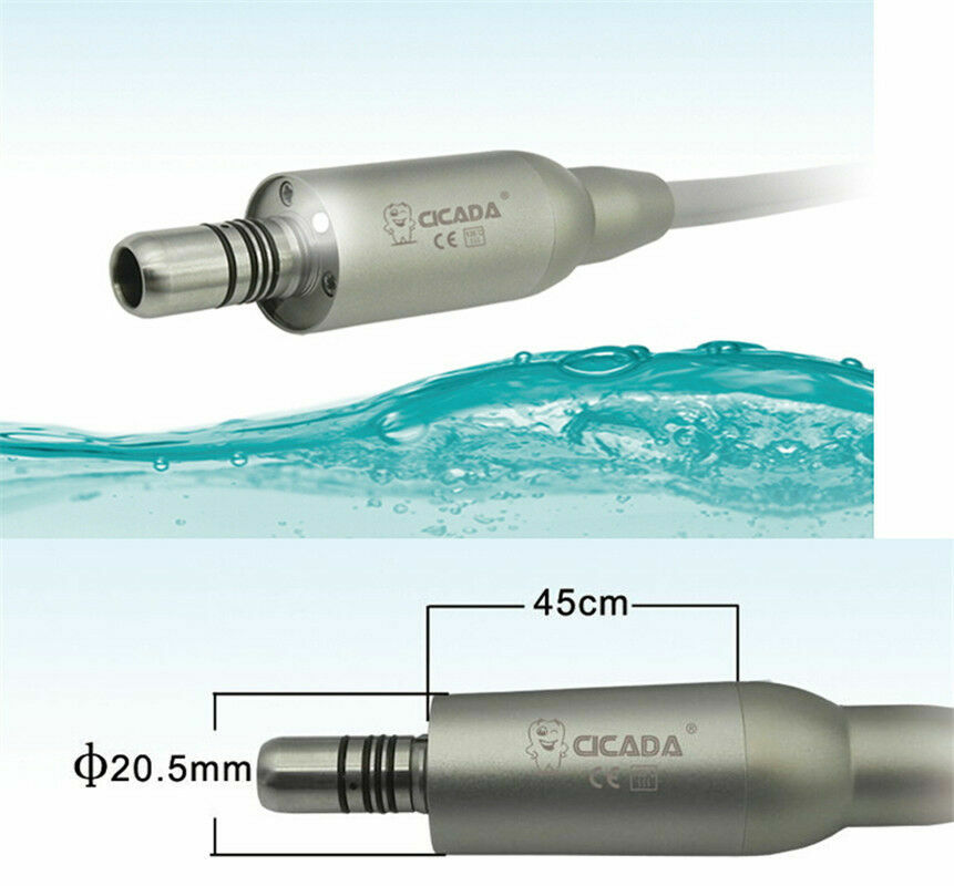 CICADA Dental LED Electric Motor Water Hose Cable For 1:1 1:5 16:1 Handpiece