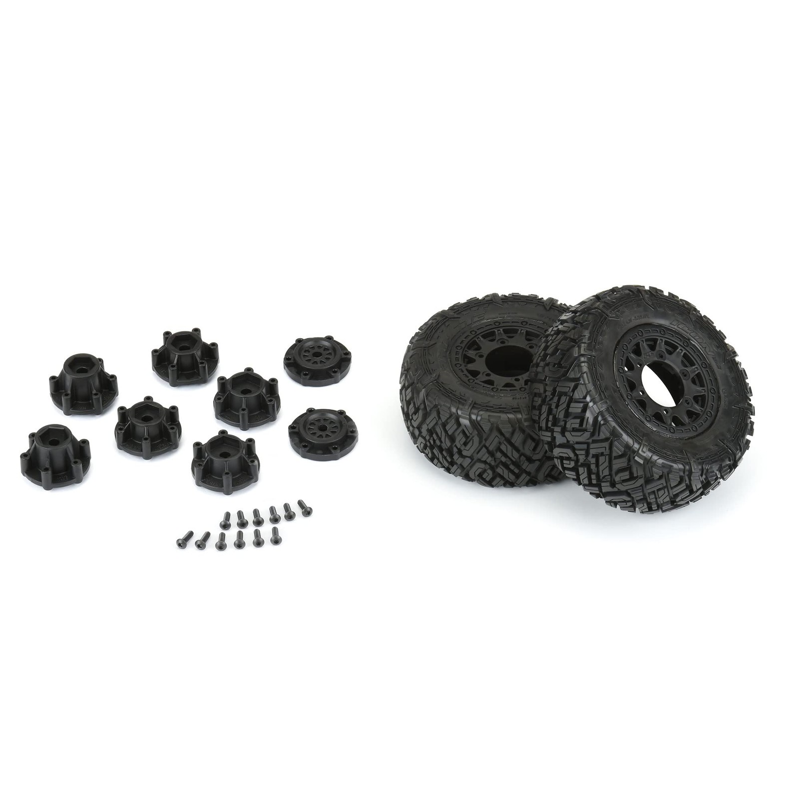 Pro-Line Racing Icon Sc 2.2/3.0 M2 Tires Mtd Black Whls Sc F/R Pro1018210 Rc