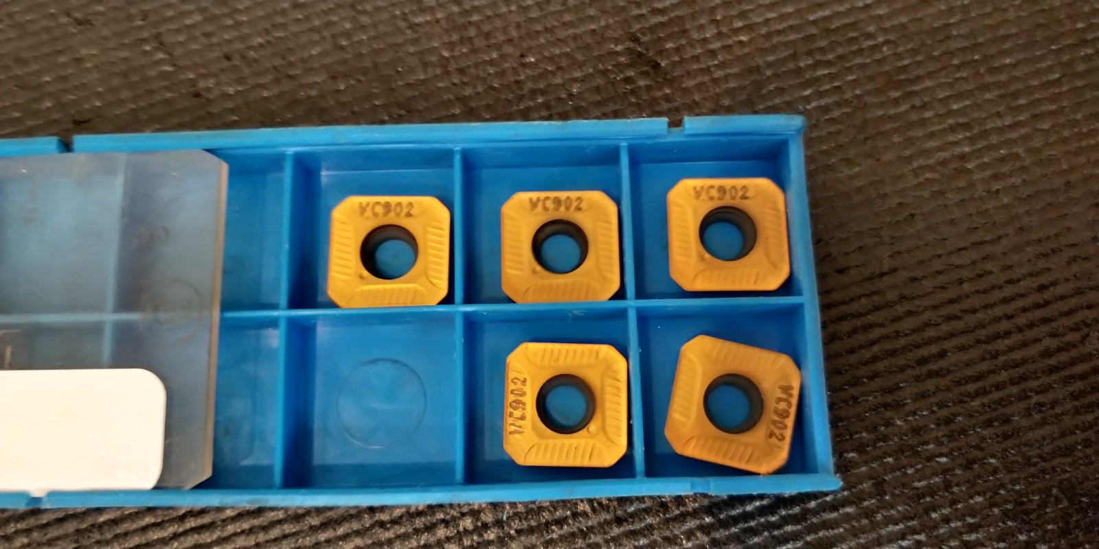 5 pieces SEET42AFER VALENITE INSERTS VC9092 SEET-42-AFER