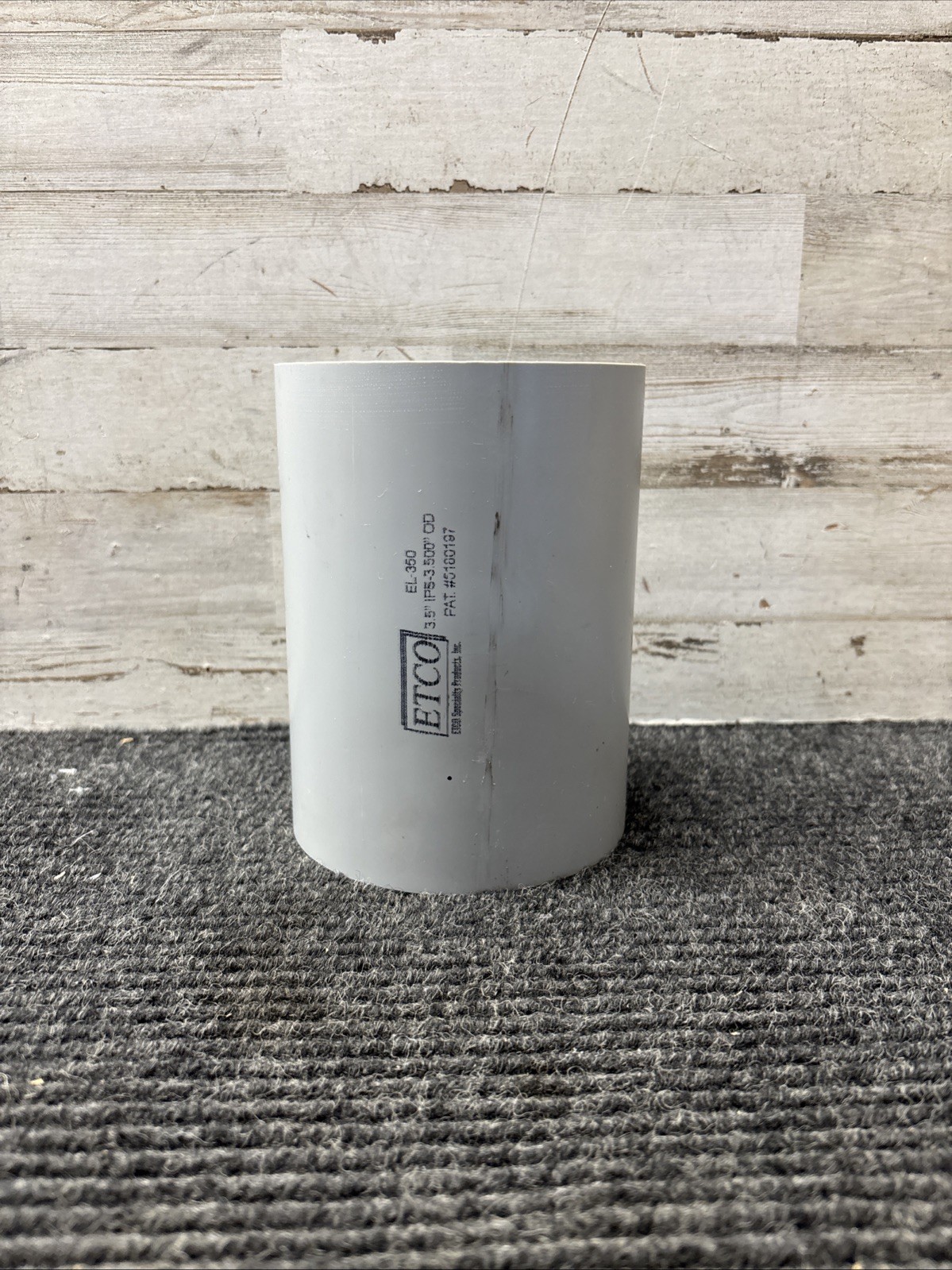 ETCO E-loc Coupling IPS 3″ Nominal x 3.5″ x 3″ PVC Conduit Size EL-350