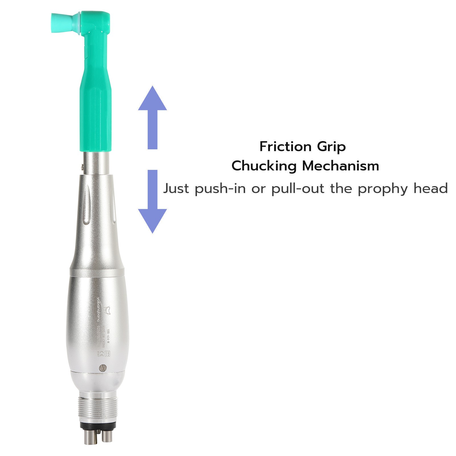 Dental 360° Swivel Hygiene Prophy Handpiece Air Motor 4:1 Cone 4 Holes 4000 rpm