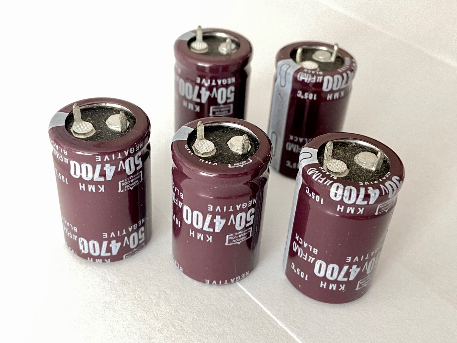 4700uF 50V Electrolytic Capacitors 50V 4700uF Volume 22×35 mm 2x and 5x Quantity