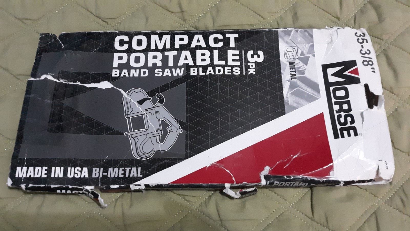 New-Morse Master Cobalt Bi-Metal Portable Band Saw Blade 35-3/8