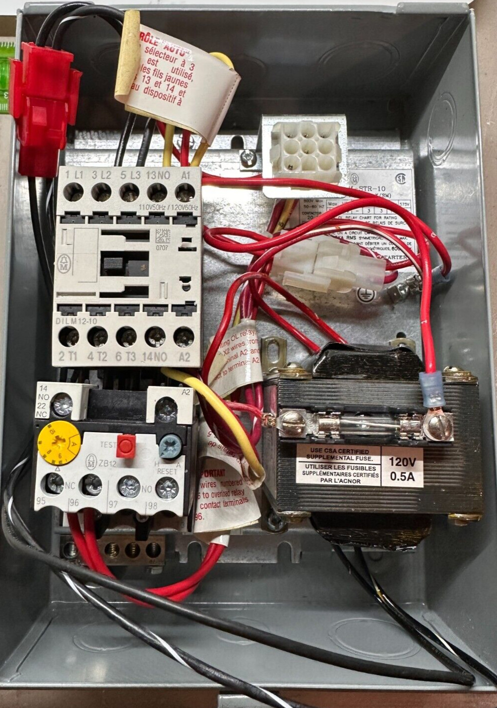 SYSTM-STR-10 Non-Combo Non-Reversing System Starter 3Ph 575V 1NO (56)