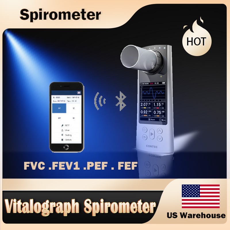 Handheld Bluetooth Spirometer Portable Digital Spirometer SP80B