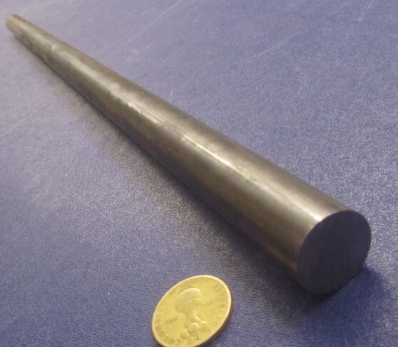 12L14 Steel Unpolished Rod, Round Bar 7/8″ Dia x 2 Foot Length, 3 Pcs, 6 Ft Tot