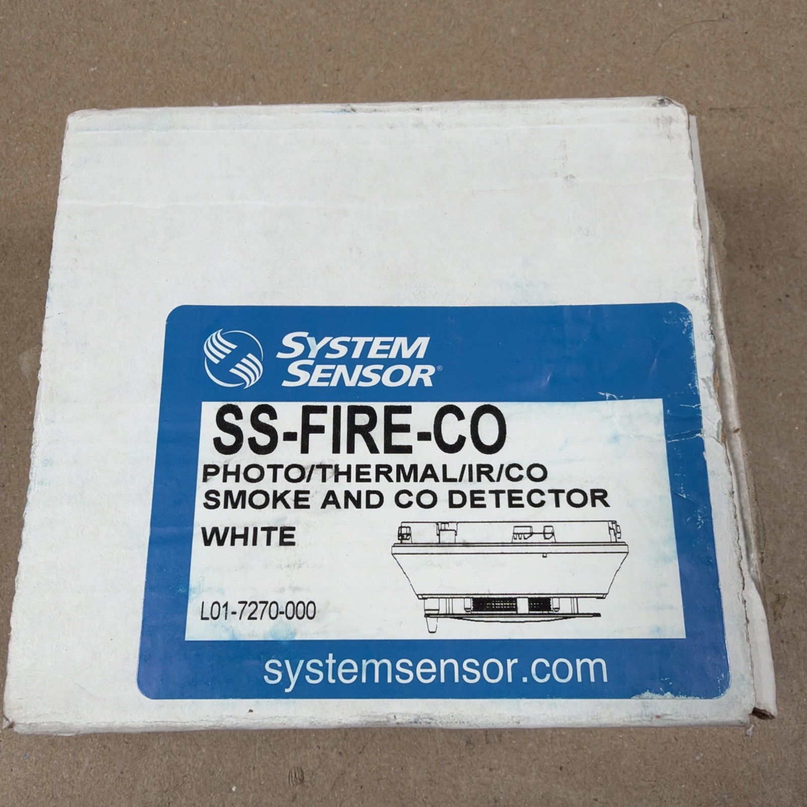 NEW🔥. System Sensor SS-FIRE-CO Smoke And cO Detector Photo Thermal