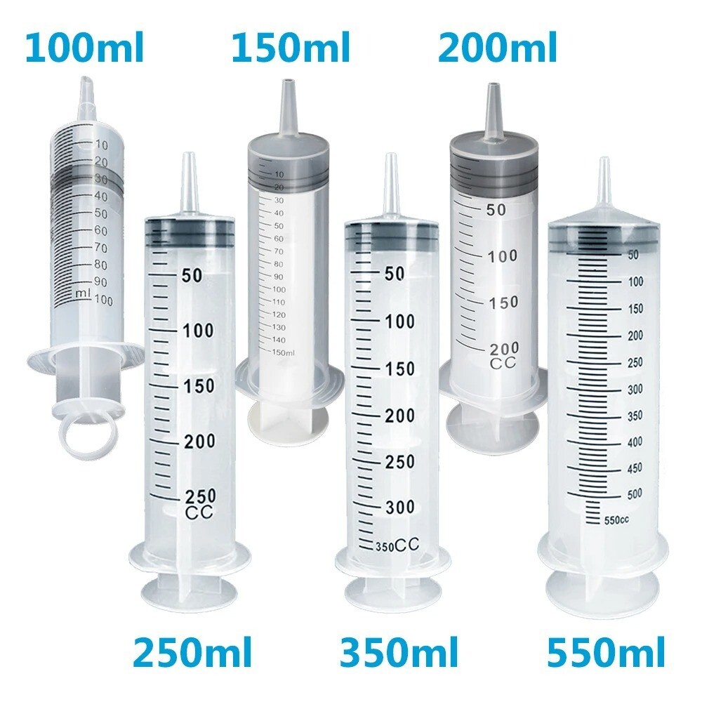 100ml-550ml Syringe Large Capacity With Multifunction 100cm Hose Pump Measuring