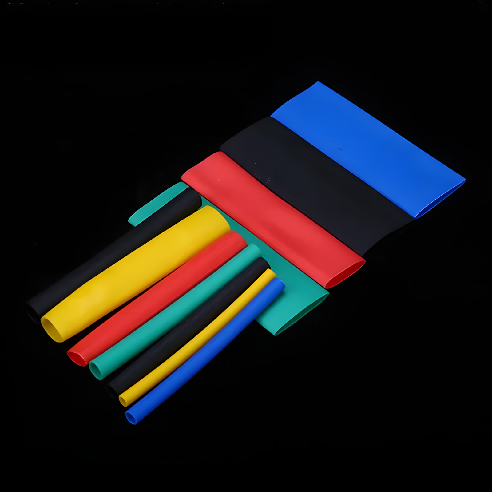 164 Pcs Heat Shrink Tubing Kit 2:1 Multicolor Wire Cable Sleeve 1–14mm