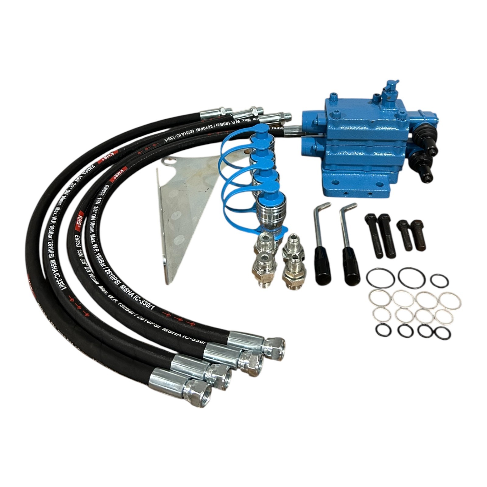 Dual Hydraulic Remote Control Valve Kit Ford Tractors 600 800 601 2000 3000 4000