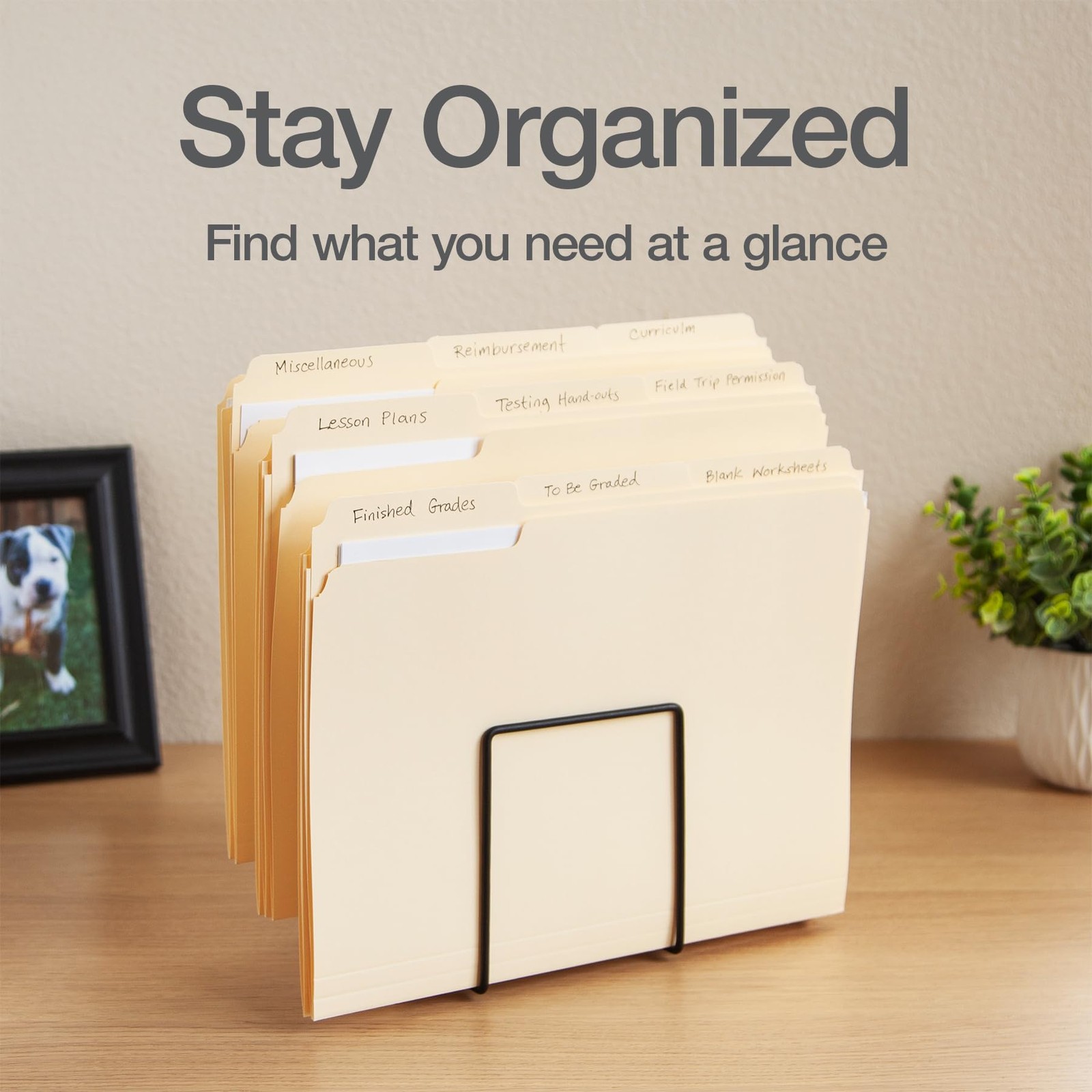 Oxford File Folders, 36 Pack, Letter Size (8.5″ x 11″), 3 Letter, Manila