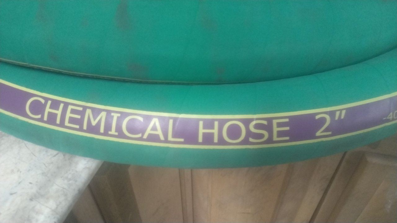 Boston H052332GN-20-SSCE 2 In Inside Diameter 20 Ft Length Green Chemical Hose