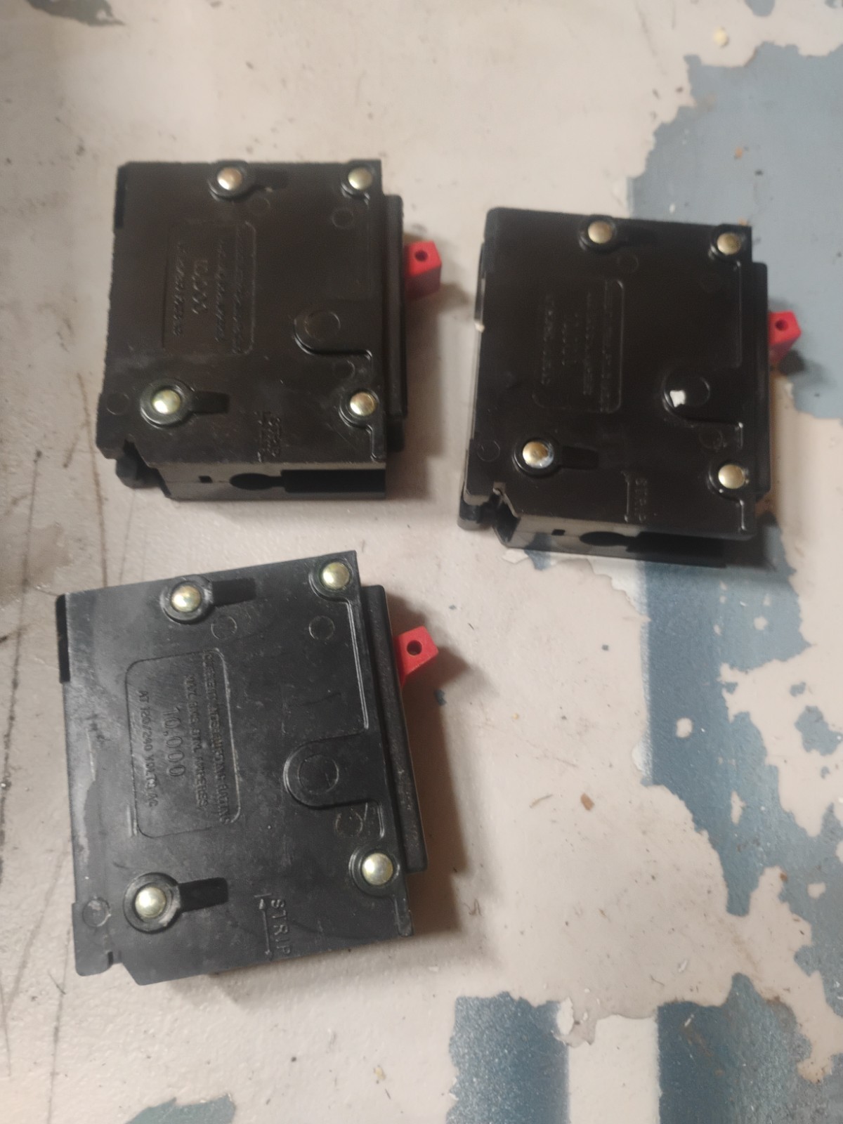 Lot Of 3 Westinghouse Bryant BR120R 1 Pole 20 AMP 120V Circuit Breakers