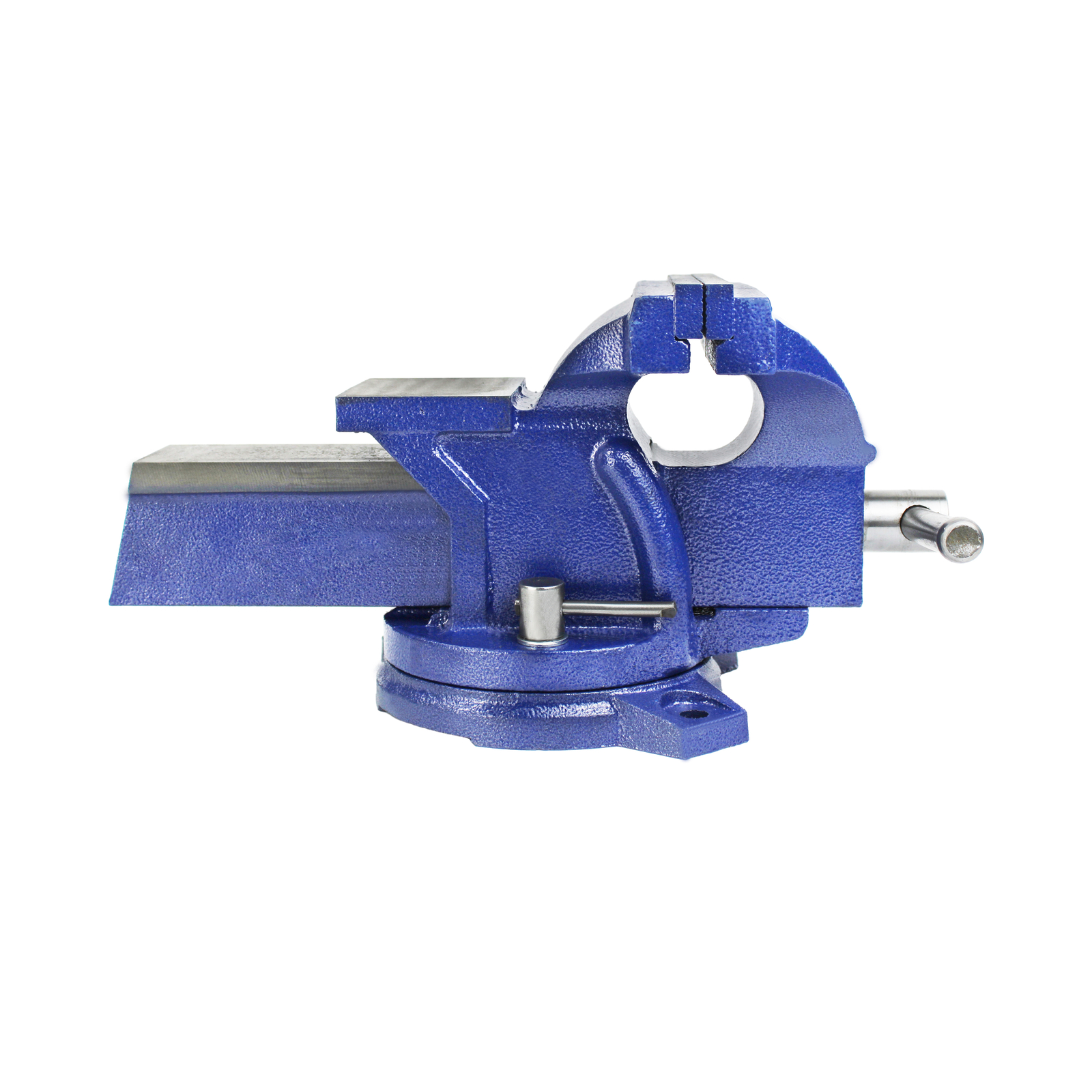 HFS(R) 4″ Heavy Duty Bench Vise – 360 Swivel Base With Lock
