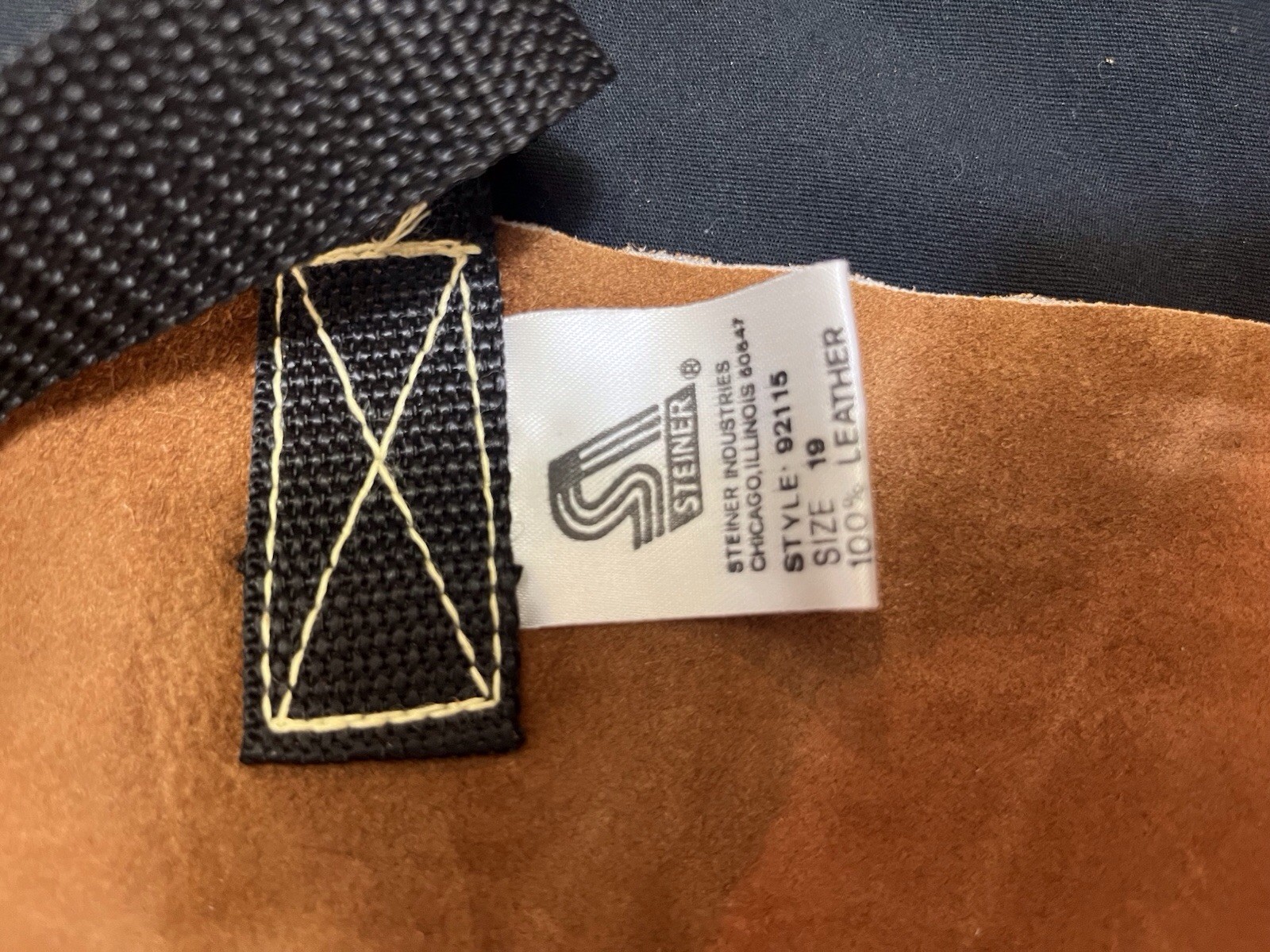 Steiner Brown Split Cowhide Leather Welding Waist Apron 19×19 MPN 92115