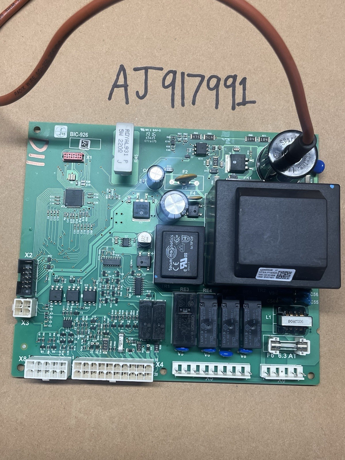 Rheem Ruud control board D11 HE119-199N X5 advantage plug Gas Water Heater