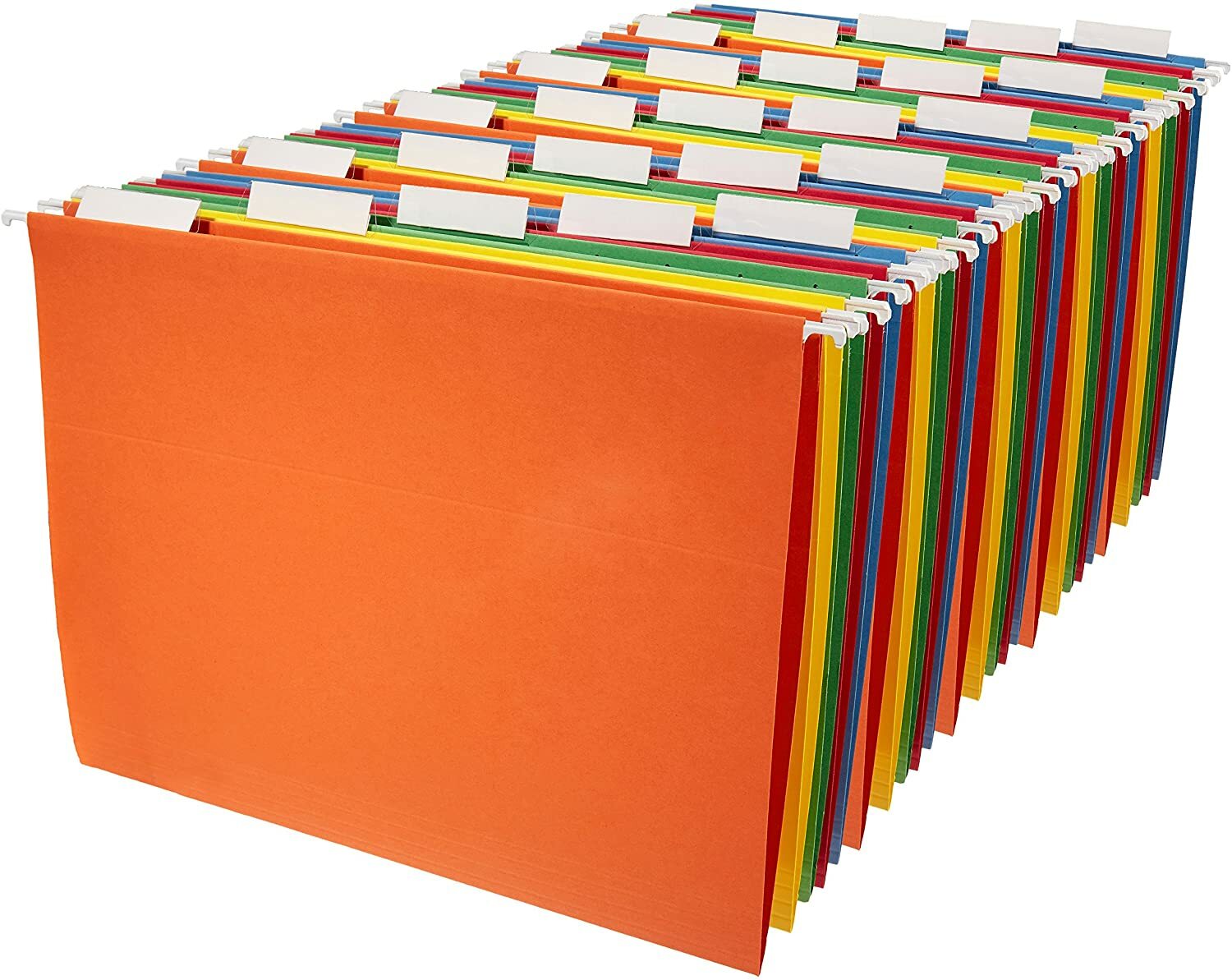 HANGING FILE FOLDER FRAME 25 Pack Letter Size Desk Drawer Cabinet Files Organize