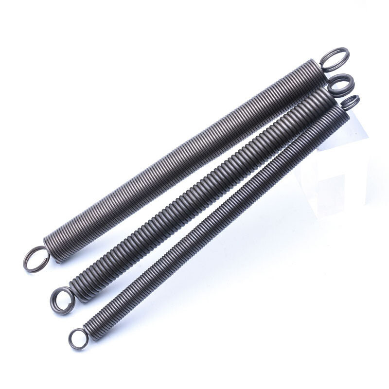 300mm Spring Steel Extension Springs Expansion Tension Spring Wire Dia 0.3-5mm