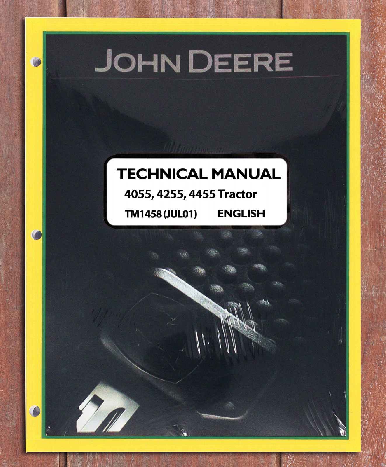 John Deere 4055, 4255, 4455 Tractor Technical Service Repair Manual – TM1458