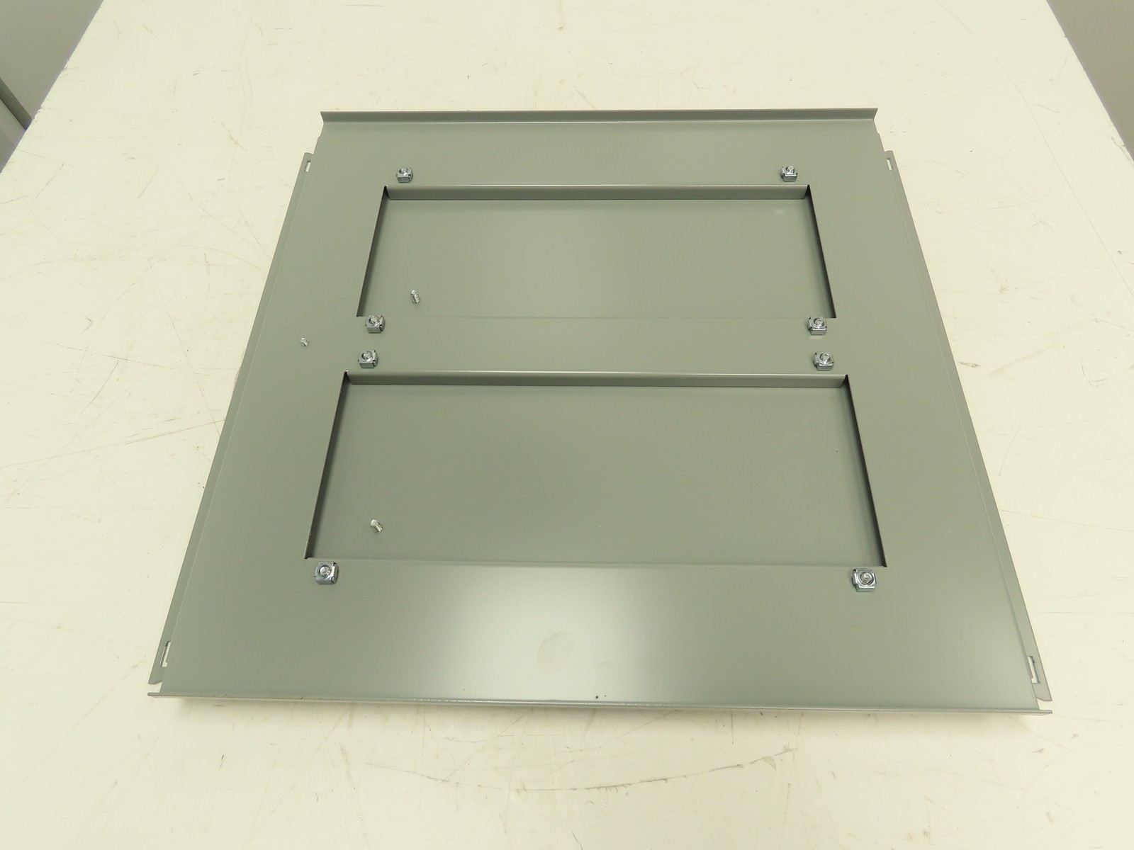 Hoffman X-GP66F Electrical Enclosure Fixed Steel Gland Plate 20×20″ Type 12 Gray