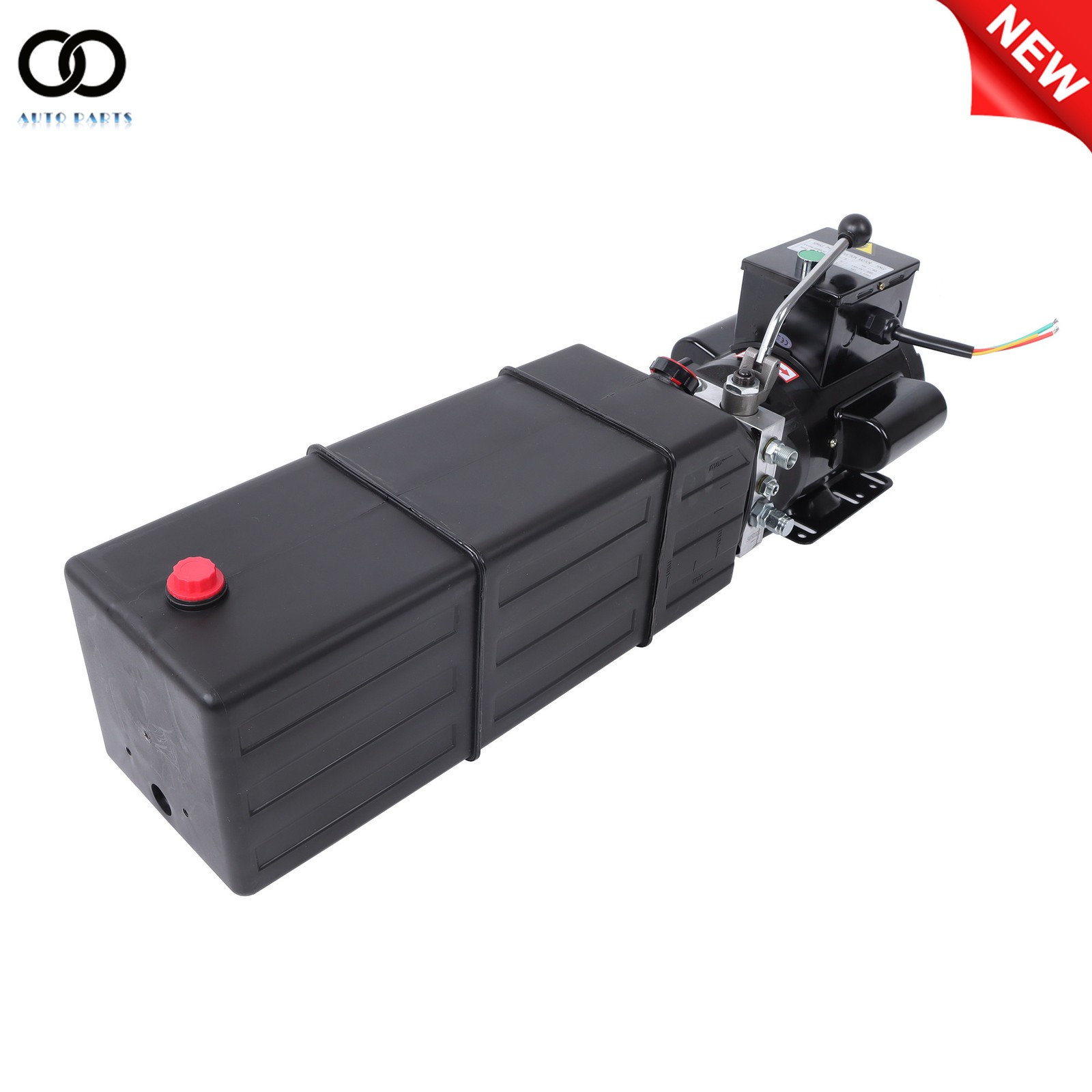 2HP Hydraulic Power Unit 16 Quart 4 Gallon Hydraulic Pump 3450RPM Single Phase