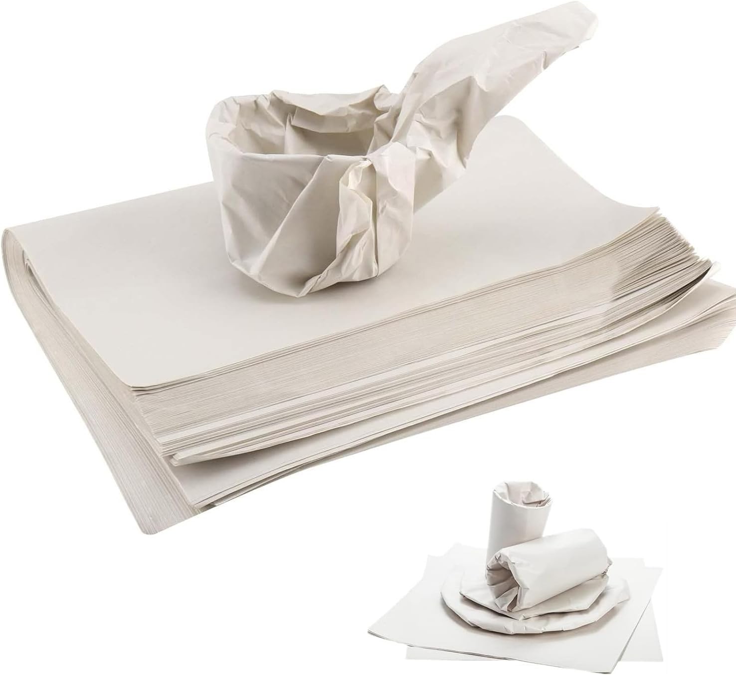Bulk 300 Count 24×24 Inch Newsprint Packing Paper for Wrapping & Shipping Needs