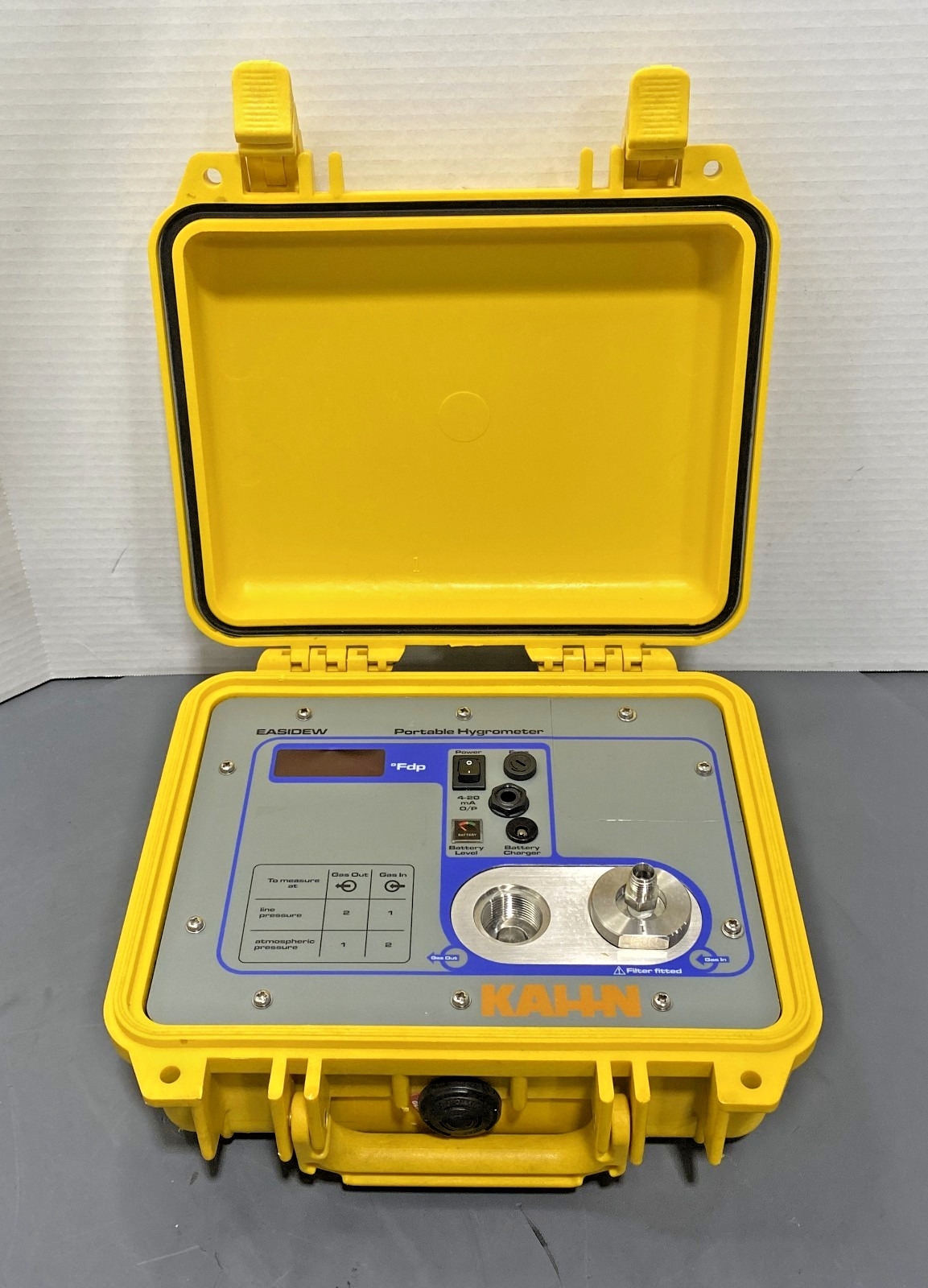 Kahn Easidew Portable Hygrometer 75-5489 Moisture Spot-Checker No Power