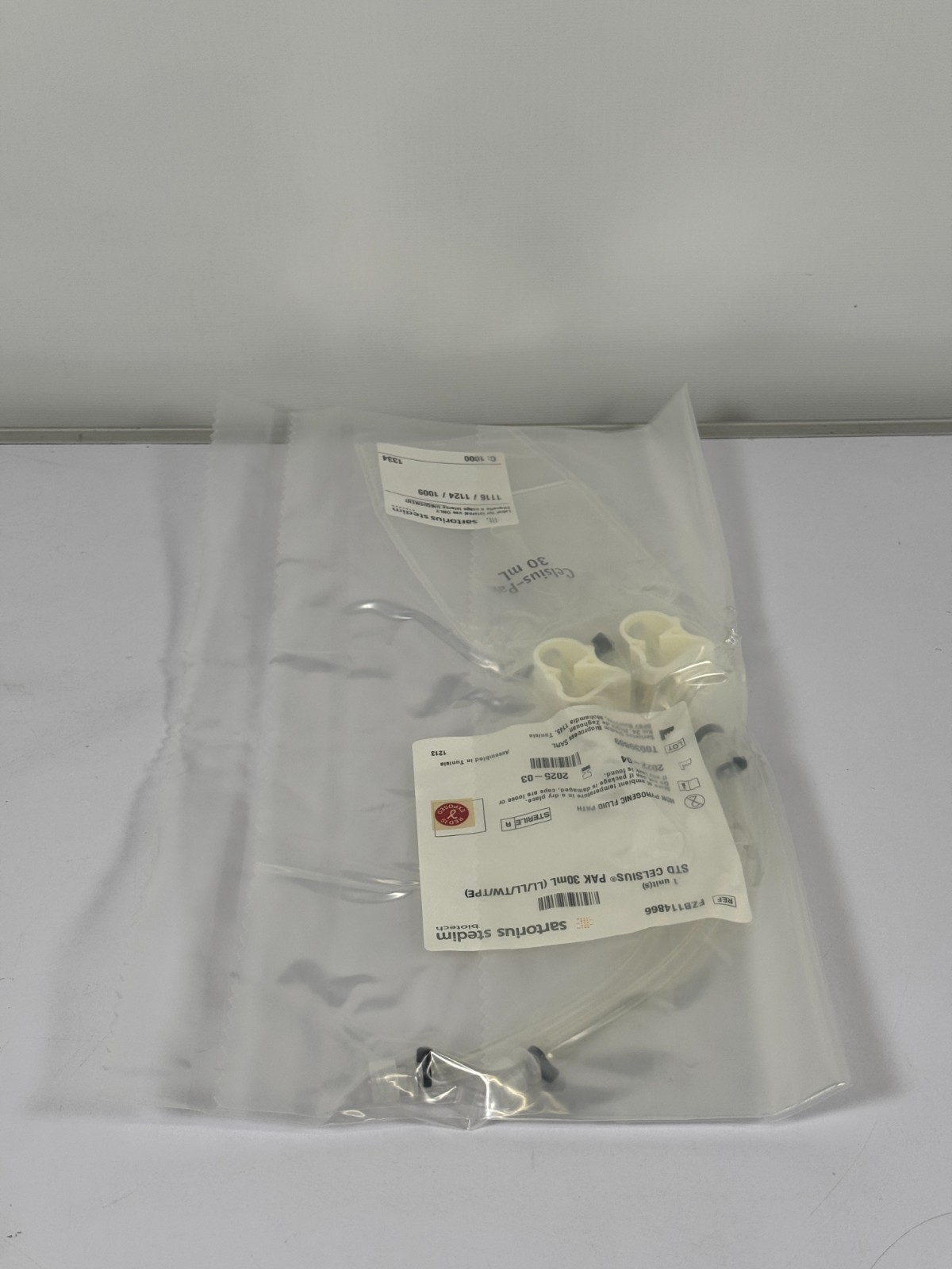 Sartorius Stedim Lab Scale Celsius Pak 30mL Part Number FZB114866