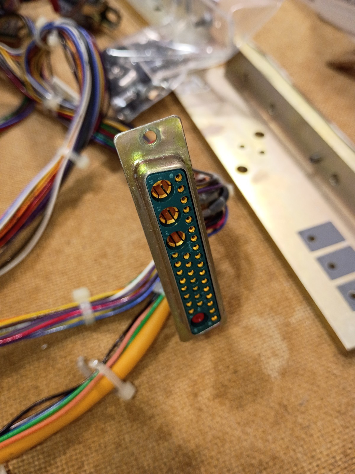 Wiring Harness Set Coherent Yag 7970 Laser Controller Cabinet Plus Other Smalls