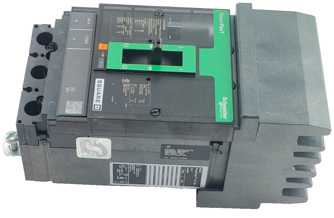 NEW SQUARE D HJA36080 PowerpacT HJ-150 current-limiting circuit Breaker 3-POLE