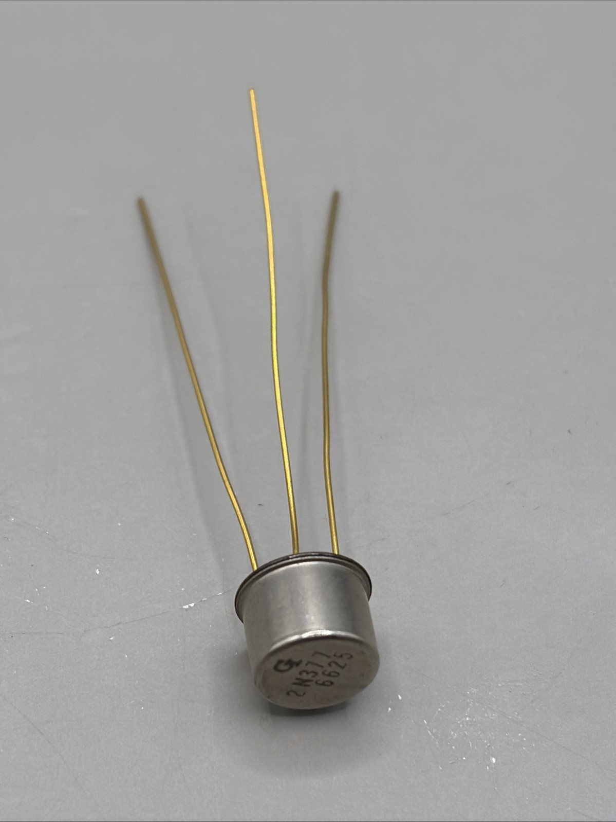 NOS 2N377 GERMANIUM STANDARD TOP-HAT POWER TRANSISTOR QTY 1
