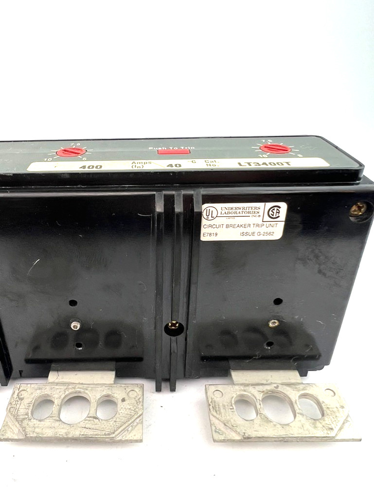 Cutler-Hammer LT3400T Thermal Magnetic Trip Unit 400A 600V 3P Frame LD HLD LDC