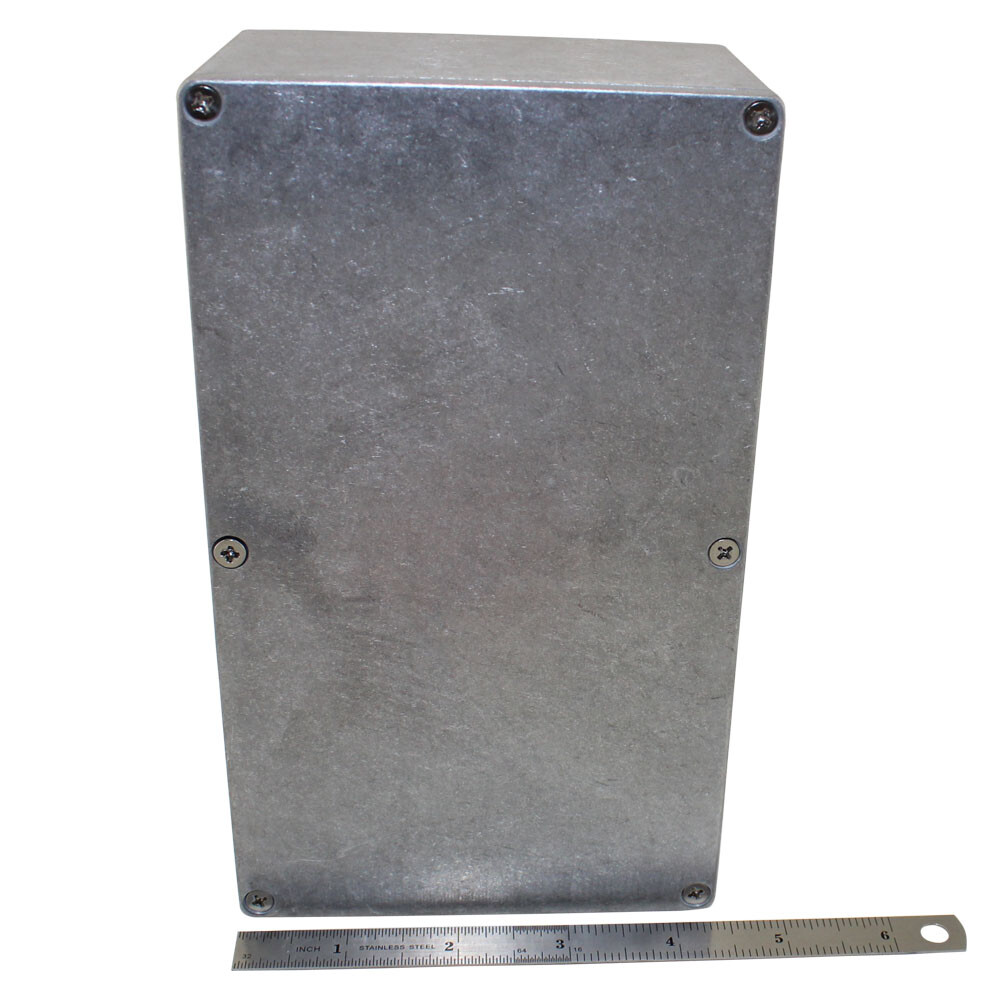 Hammond 1590R Die Cast Aluminum Enclosure Hobby Box – 7.55″ x 4.38″ x 2.24″
