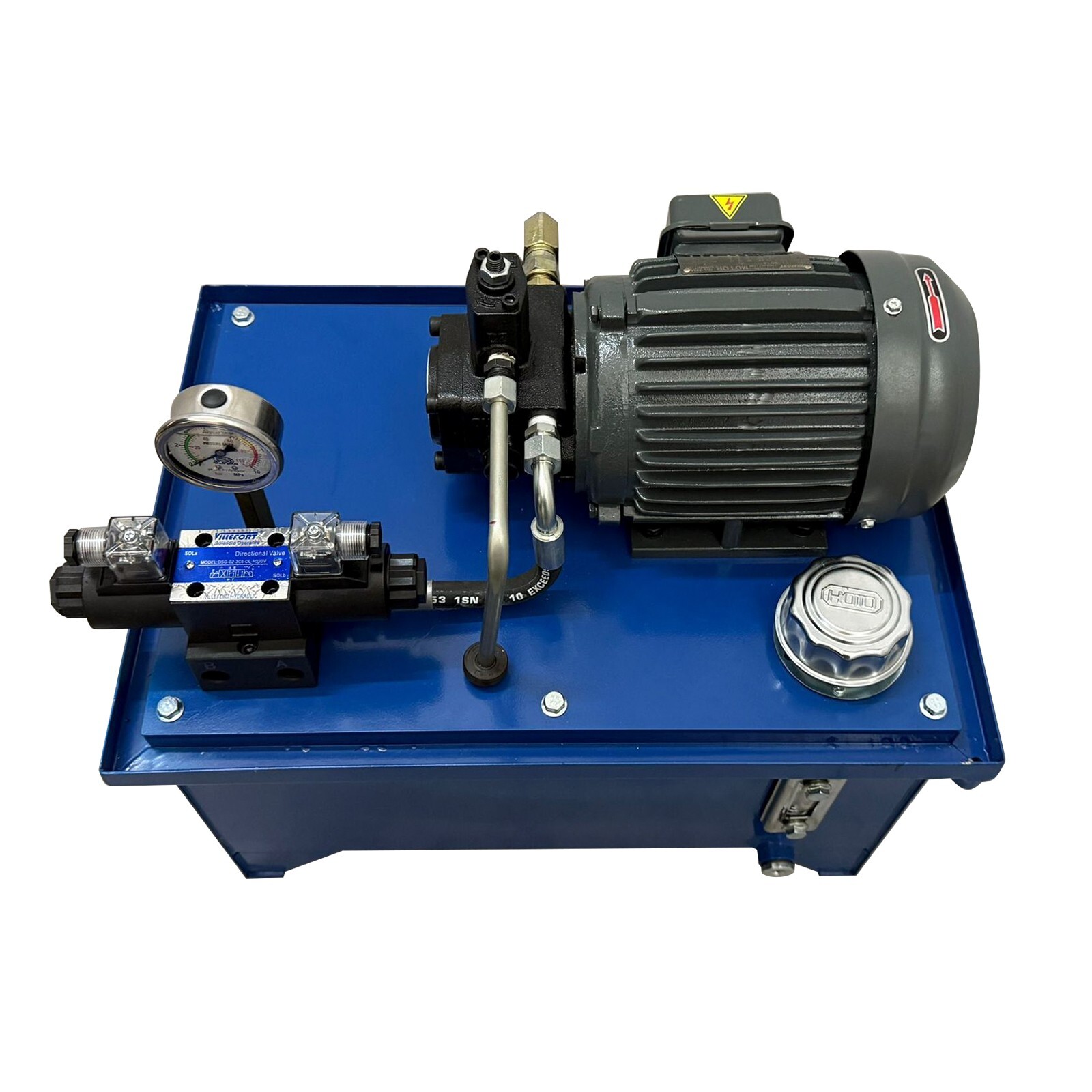 40L Small Hydraulic Station Hydraulic System Motor Hydraulic Pump Assembly 220V