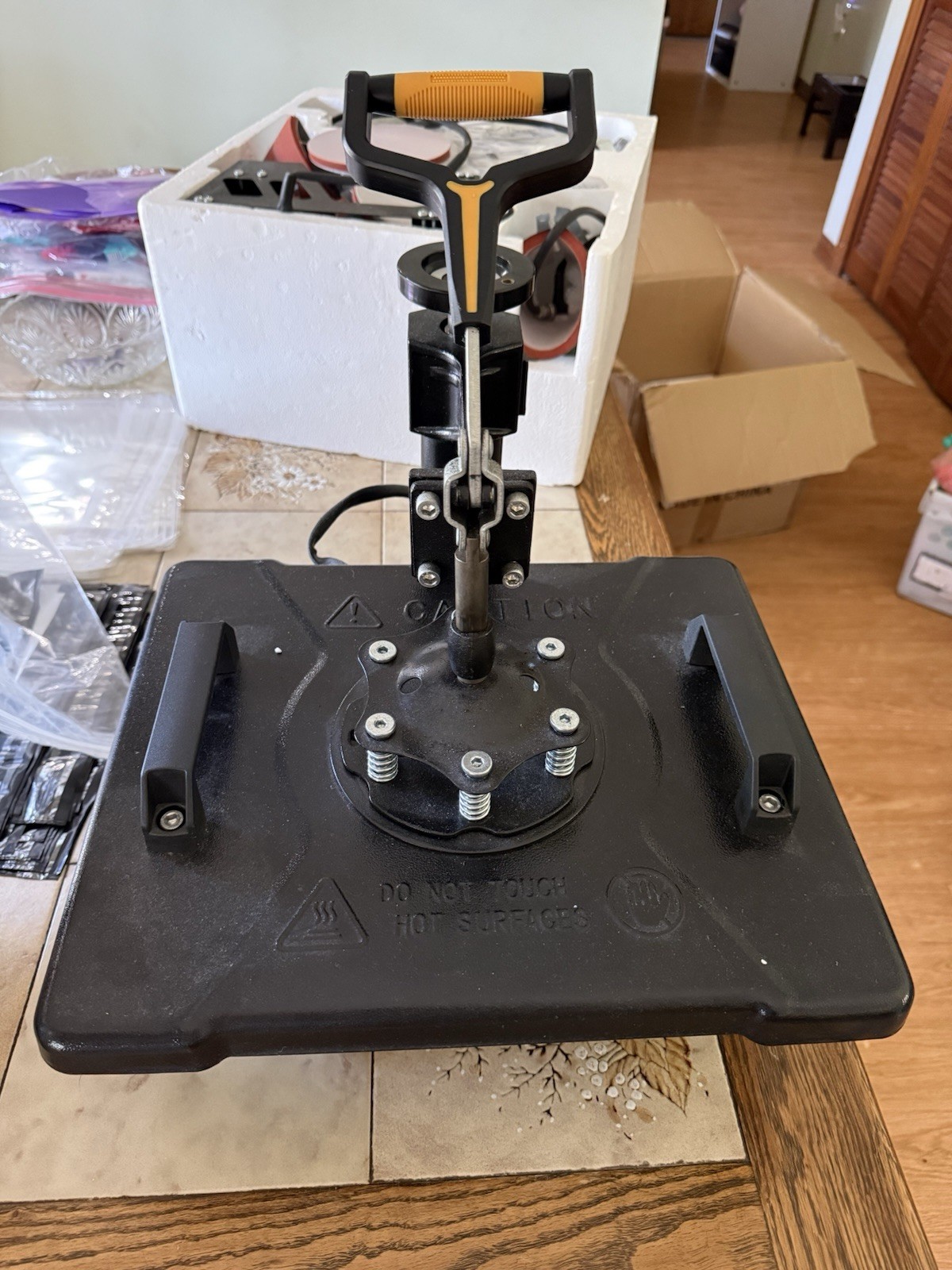 Heat Press Machine 8-in-1 Sublimation Printing Tool 15×12 Inches