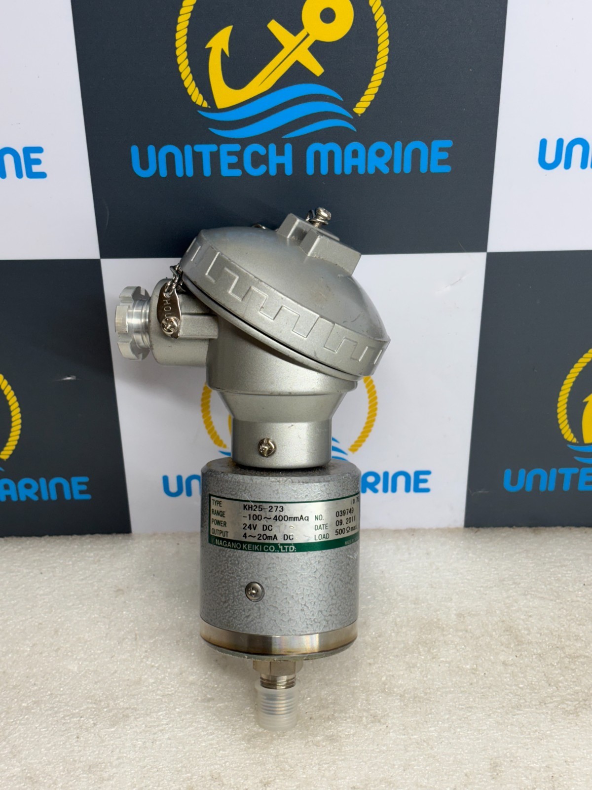 NAGANO KEIKI KH25-273 PRESSURE TRANSMITTER 24VDC