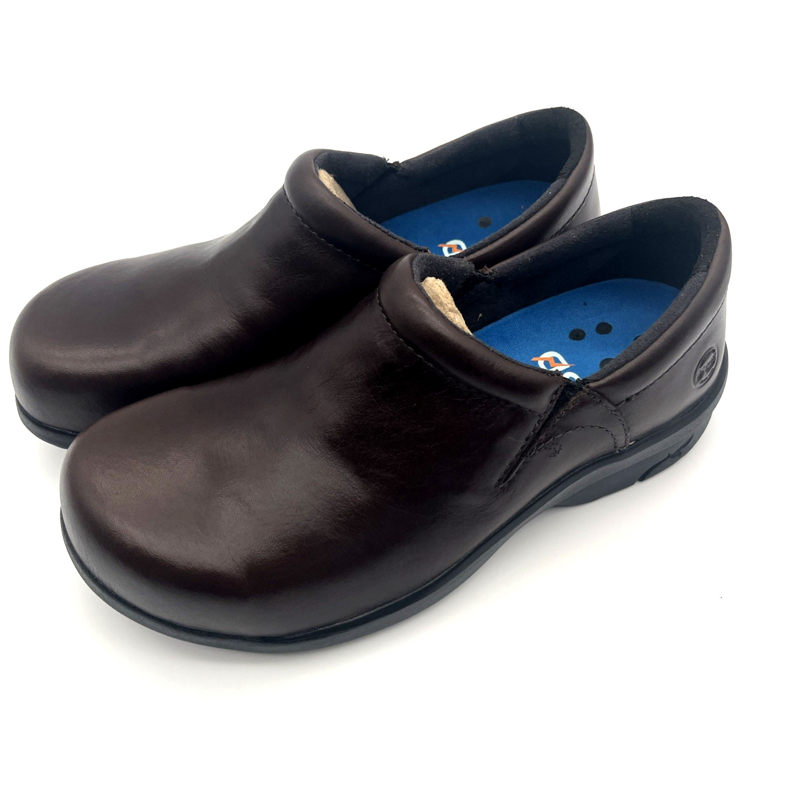 Timberland Pro Women’s Newbury Casual Alloy Toe Brown Work Shoes Size 8W