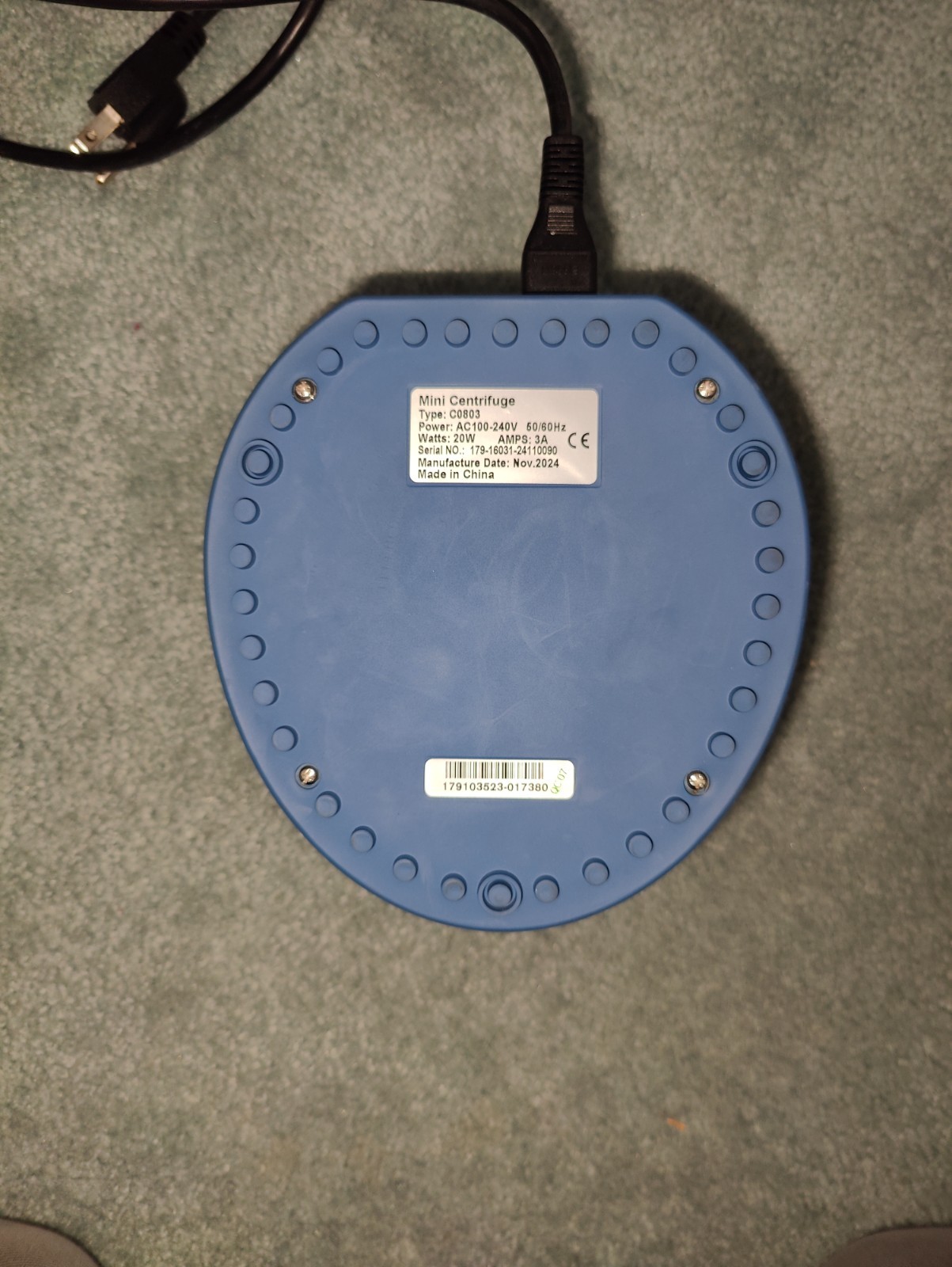 VWR Mini Centrifuge C0803 7500rpm