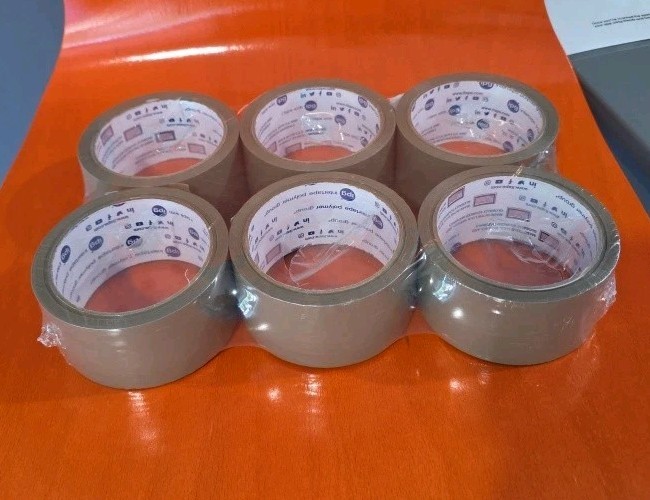 Intertape Brown Carton Sealing Packing Tape 2″ x 55 yds, 6 Rolls