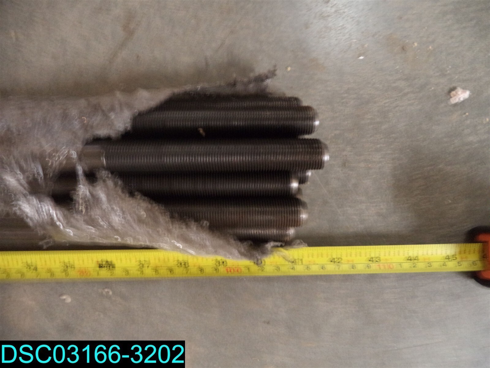 QTY=10: Black Oxide DUAL ALL THREADED END BOLT’S 5/8″-18 X 30″L
