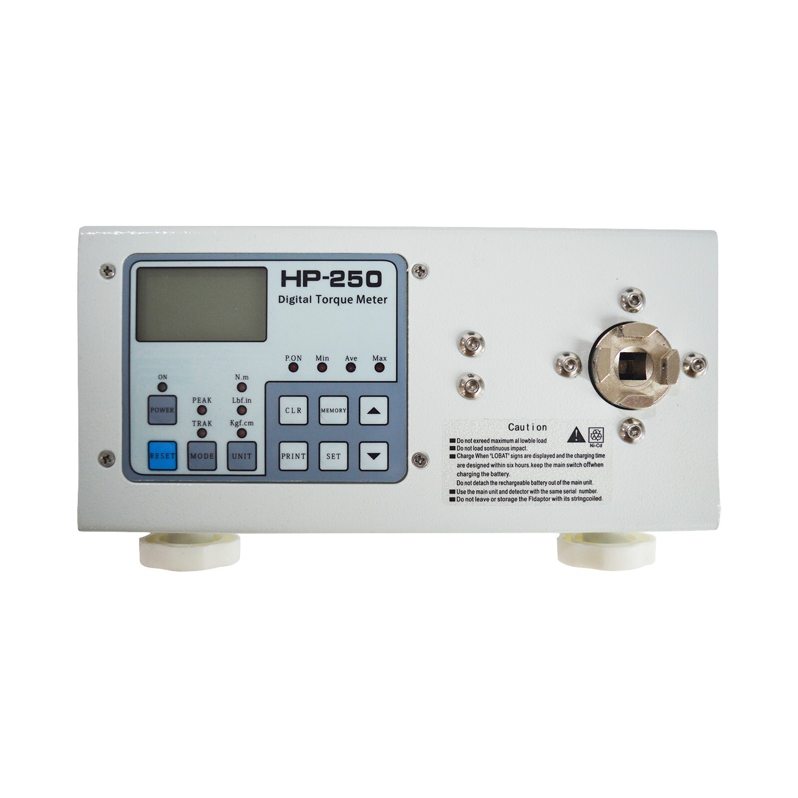 High Precision HP-250 Intelligent Torque Tester 110-240V ±0.5%FS 5.0-180lbf.in