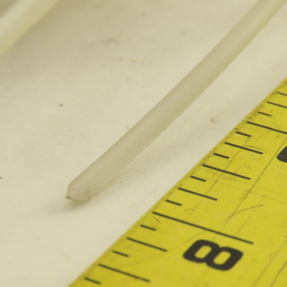 1/8″ Natural White Plastic Welding Rods 9lb Lot