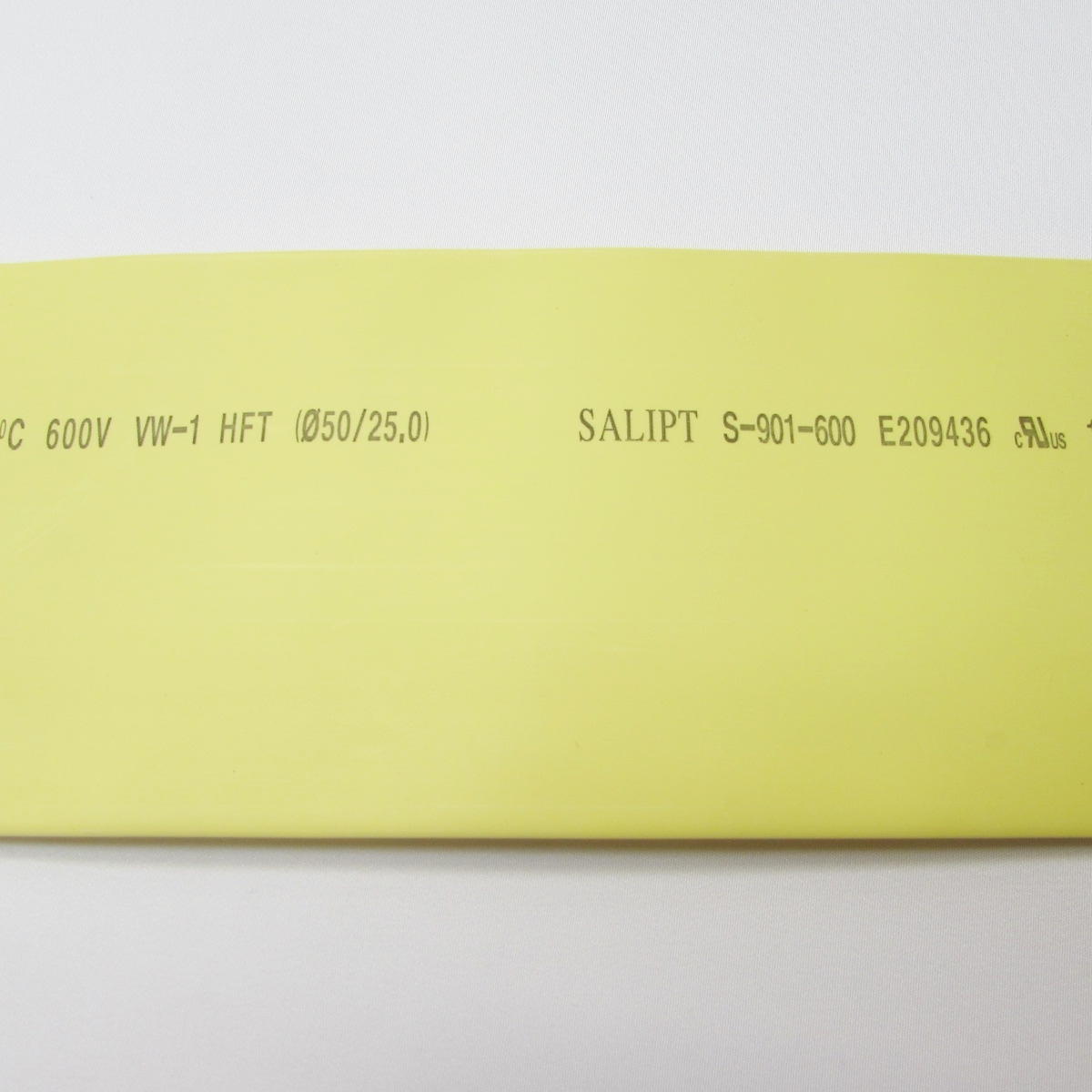 2″ ID Yellow Heat Shrink Tube 2:1 ratio 2.0 wrap (2×24″= 4 feet) inch/ft/to 50mm