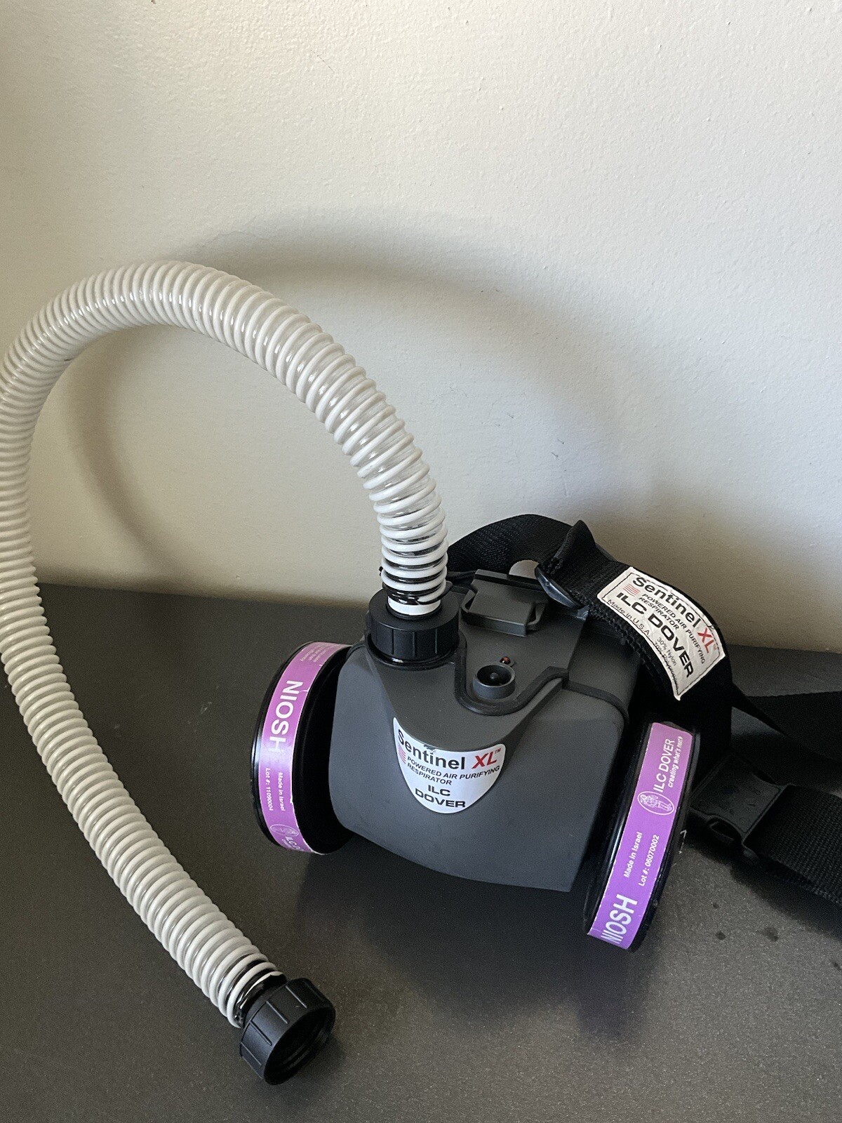 ILC DOVER S-4002 SENTINEL XL POWERED AIR PURIFYING RESPIRATOR ( AS SHOWN )