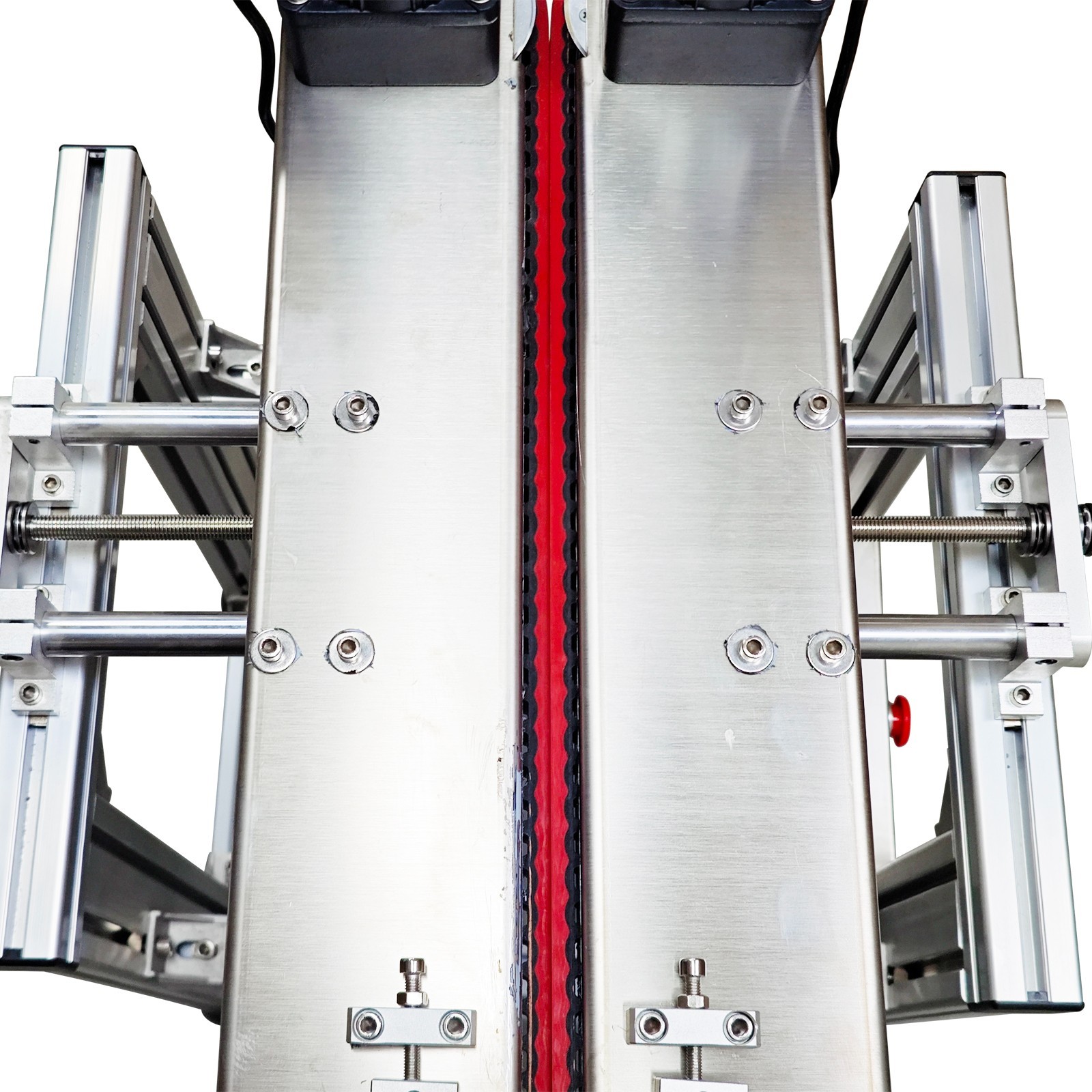 0.39″–6.69″Auto Bottle Clamping Conveying Machine Bottle Transport Conveyor 110V