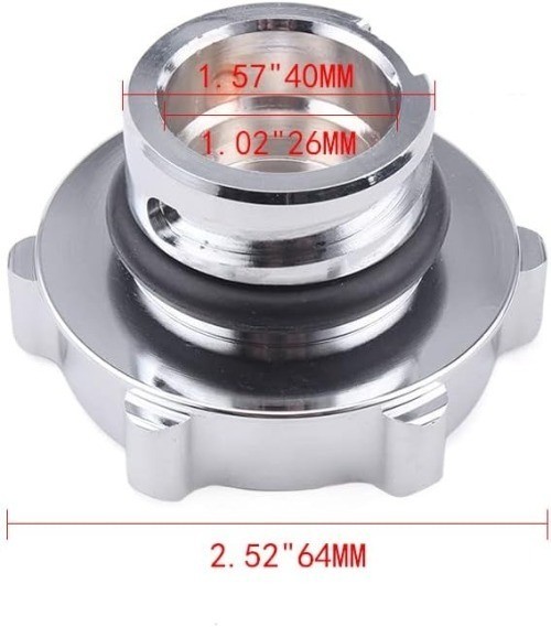 Oil Cap Billet Aluminum polished oil fill cap for Camaro Corvette Oil filler cap
